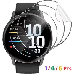 Hydrogel Soft Film Screen Protector - Premium Protective Film - Quantity - 6 Pcs Film (Garmin Venu 3)
