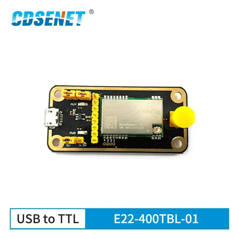 LoRa Module Long Range USB Test Board Kits E22-400TBL-01 LoRa 433MHz rf Transceiver Modules for E22-400T22S 1pc tda2050 amplifier dc 12 24v mono channel audio power amplifier board module 5w 120w diy modules 60x35x40mm