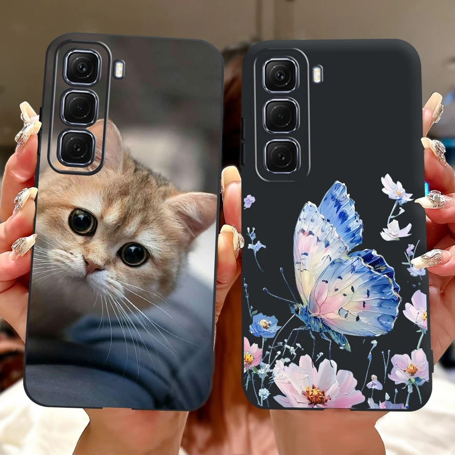Cute Lucky Koi Soft TPU Phone Case - Infinix Hot 50 Pro Plus