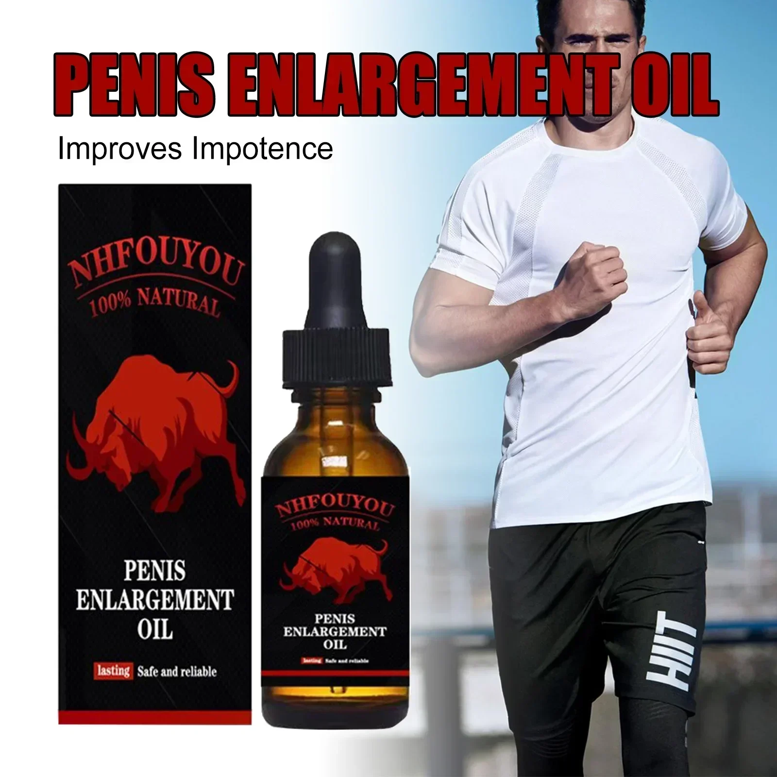 Penis Increase Thickening Essential Oils Massage Oil Penis Cream for Man 18+ Big Enlargement Gel Enlarge Dick Grow Thicker New6