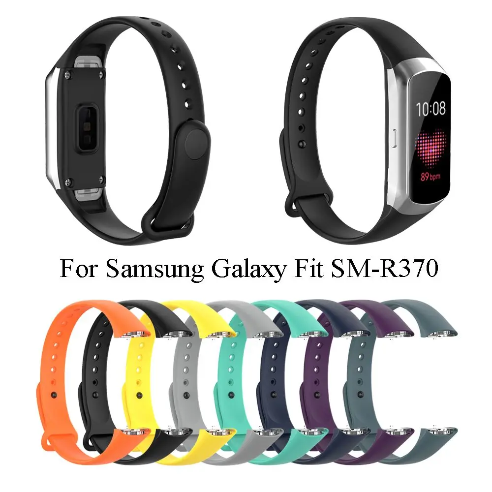 Breathable Soft Silicone Watch Band Replacement with Buckle Strap