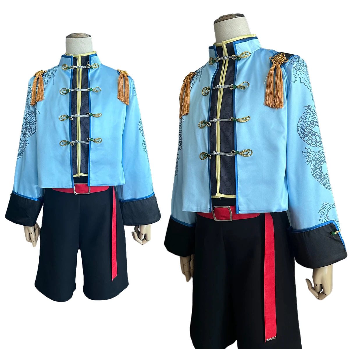 

HOLOUN Mob Psycho 100 Anime Mobu Saiko Hyaku Kageyama Shigeo Cosplay China Costume Kung Fu Tang Suit Outfit Stage Uniform Gift