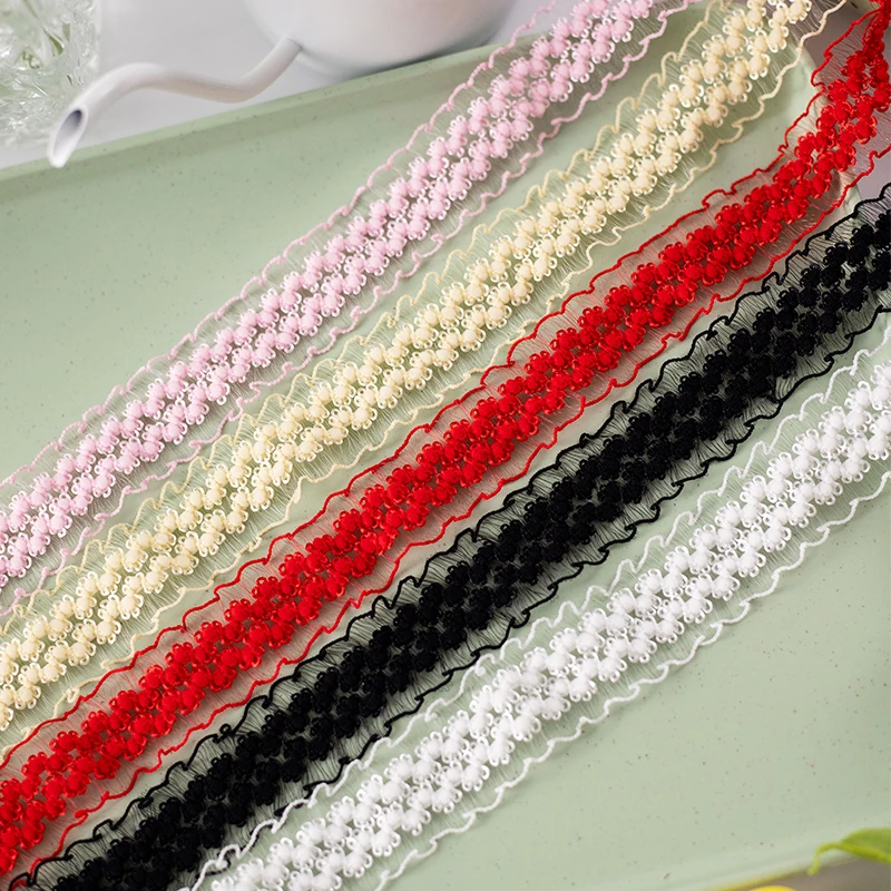 White Elastic Webbing for DIY Crafts and Home Decor - 10 Meters