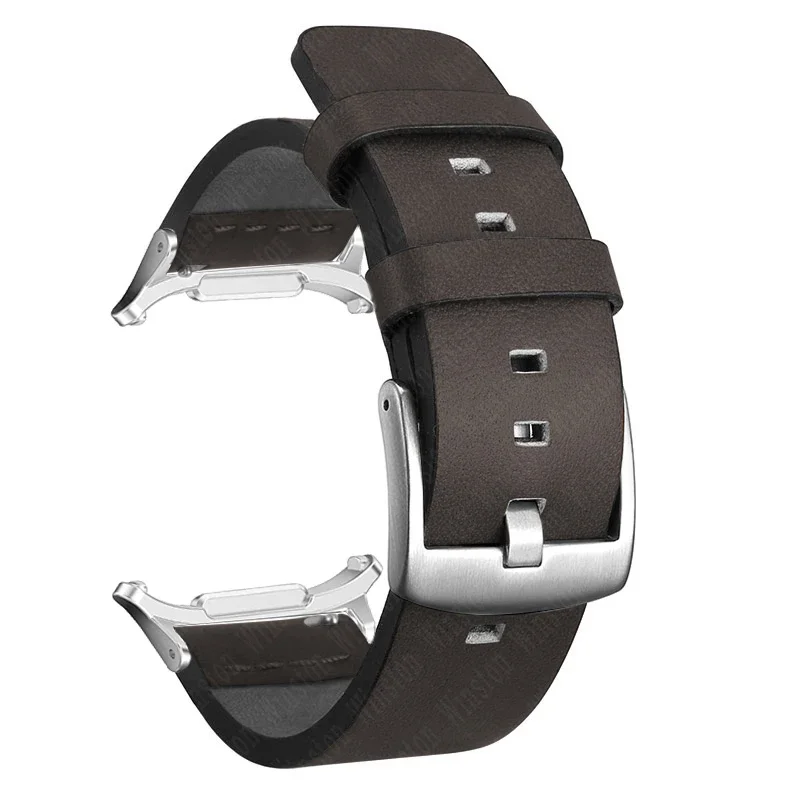 Premium Leather Strap for Business - No Gaps Design, 47mm Wristband Bracelet
