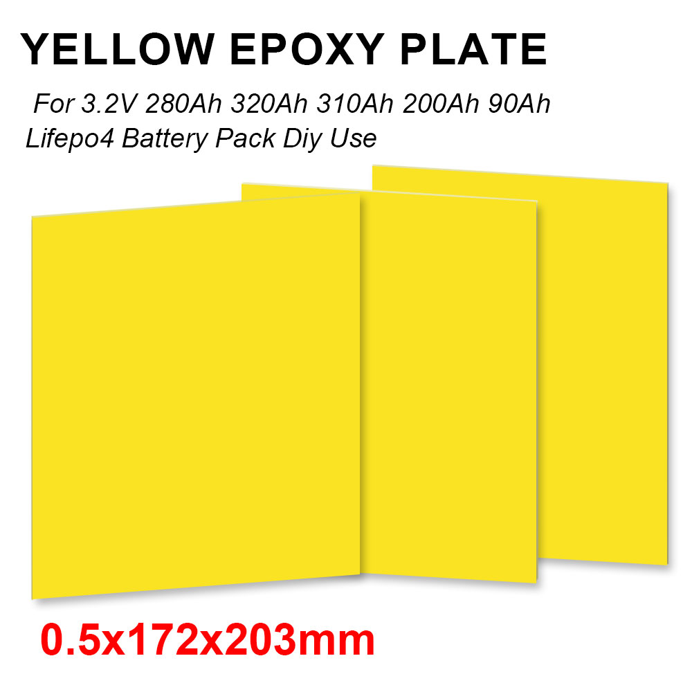 3240 Insulation Epoxy Plate Insulator Board 203x172x0.5mm for 3.2V 280Ah 320Ah 310Ah 90Ah 12.8V Lifepo4 Battery Pack Diy Use