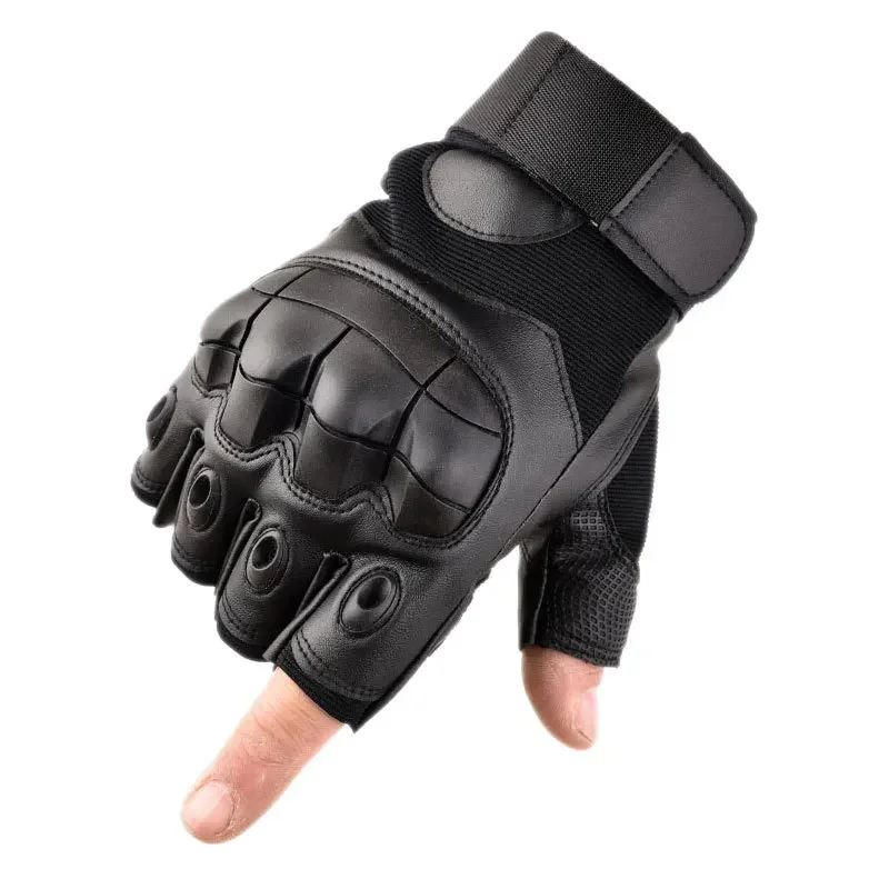 

Sports Tactics Half-finger Gloves Outdoor Military Fan Gloves Fitness Non-slip Cycling Motorcycle Gloves Motorcycle Accessories