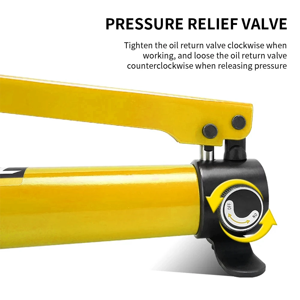 DOOROOM Hydraulic Hole Digger SYK-8 Hydraulic Hole Punch Tools 16-51mm Hole Manual Hydraulic Knockout Tool with 8A or 8B Mould 3