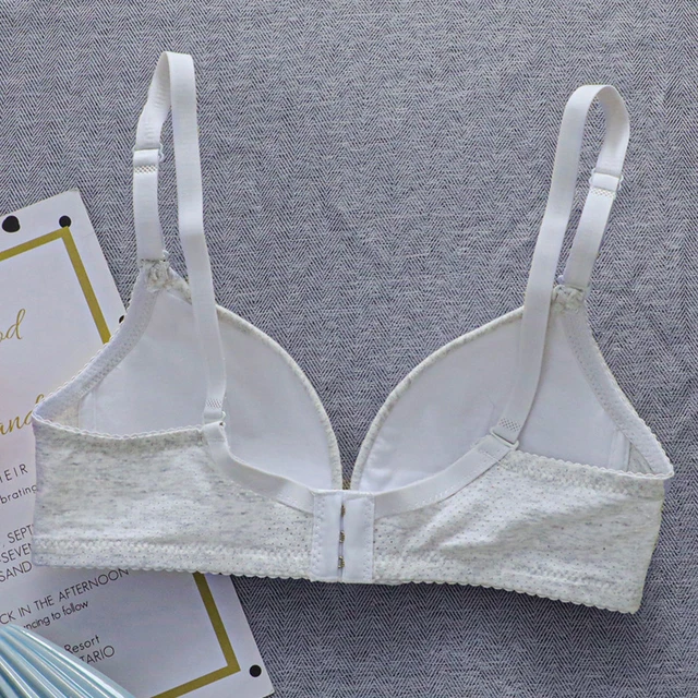 Teenage Girls Fashion Seamless Bra Young Student Training Bras Thin Cup  Comfortable Adjusted Kawaii Without Steel Ring Bralette - Bras - AliExpress