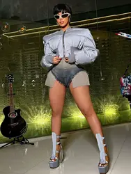 Parkas décontractés à manches longues pour femmes, veste mince, manteau à fermeture éclair, tenue chaude, vêtements d'hiver