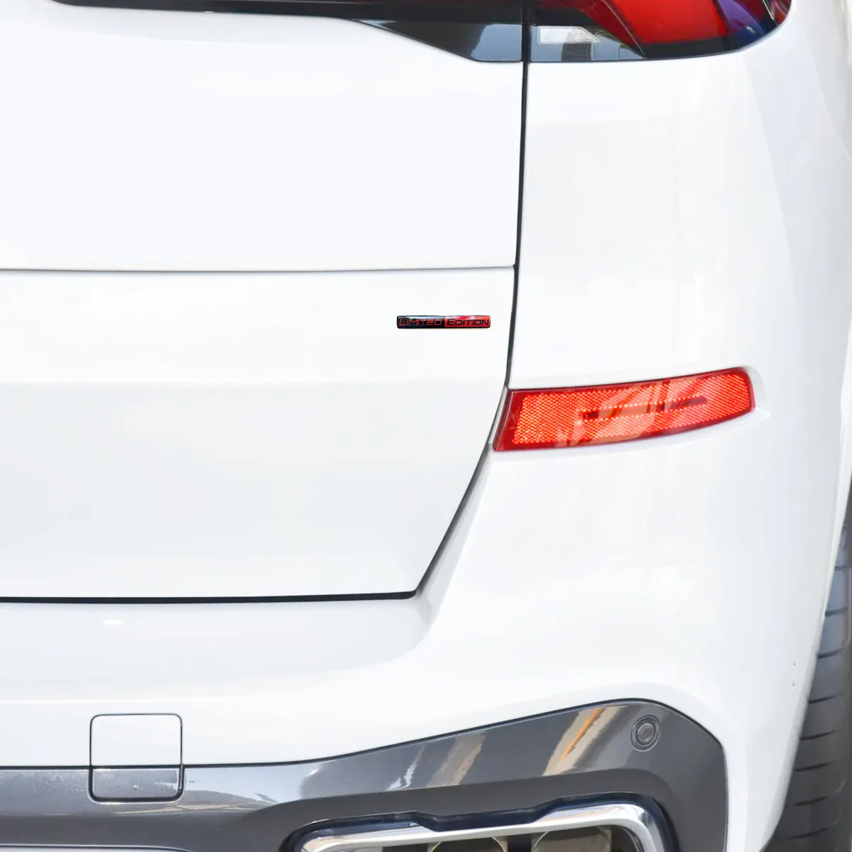 2pcs Metal Limited Edition car logo car sticker decal decorative accessories body trunk tail side