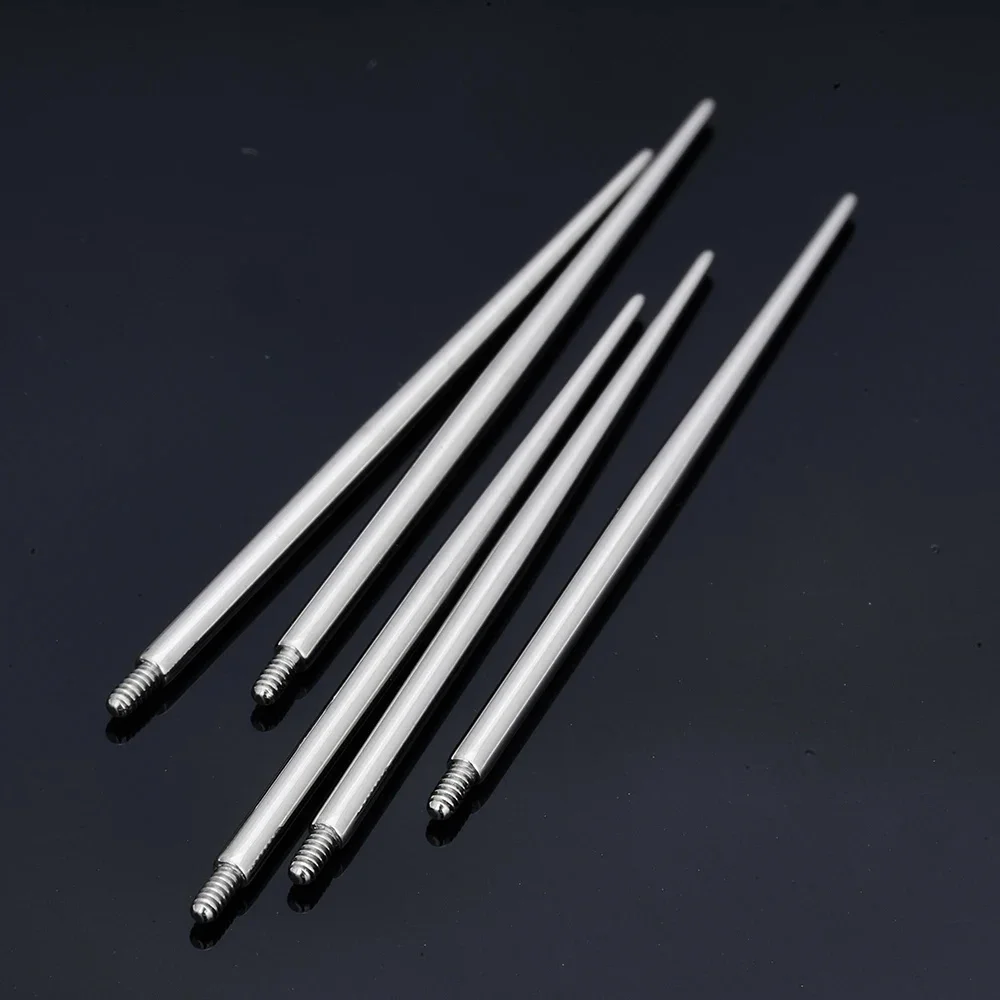 ASTM F136 G23 Titanium Puncture Needle Guide Needle Piercing Tool Belly Lip Ear Eyebrow Body Jewelry Piercing Tools 10PCS
