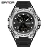 SANDA 739 Date Military Sports Watches Waterproof Electronic Wristwatch Mens Clock Orologio da uomo Style Men Digital Watch 1