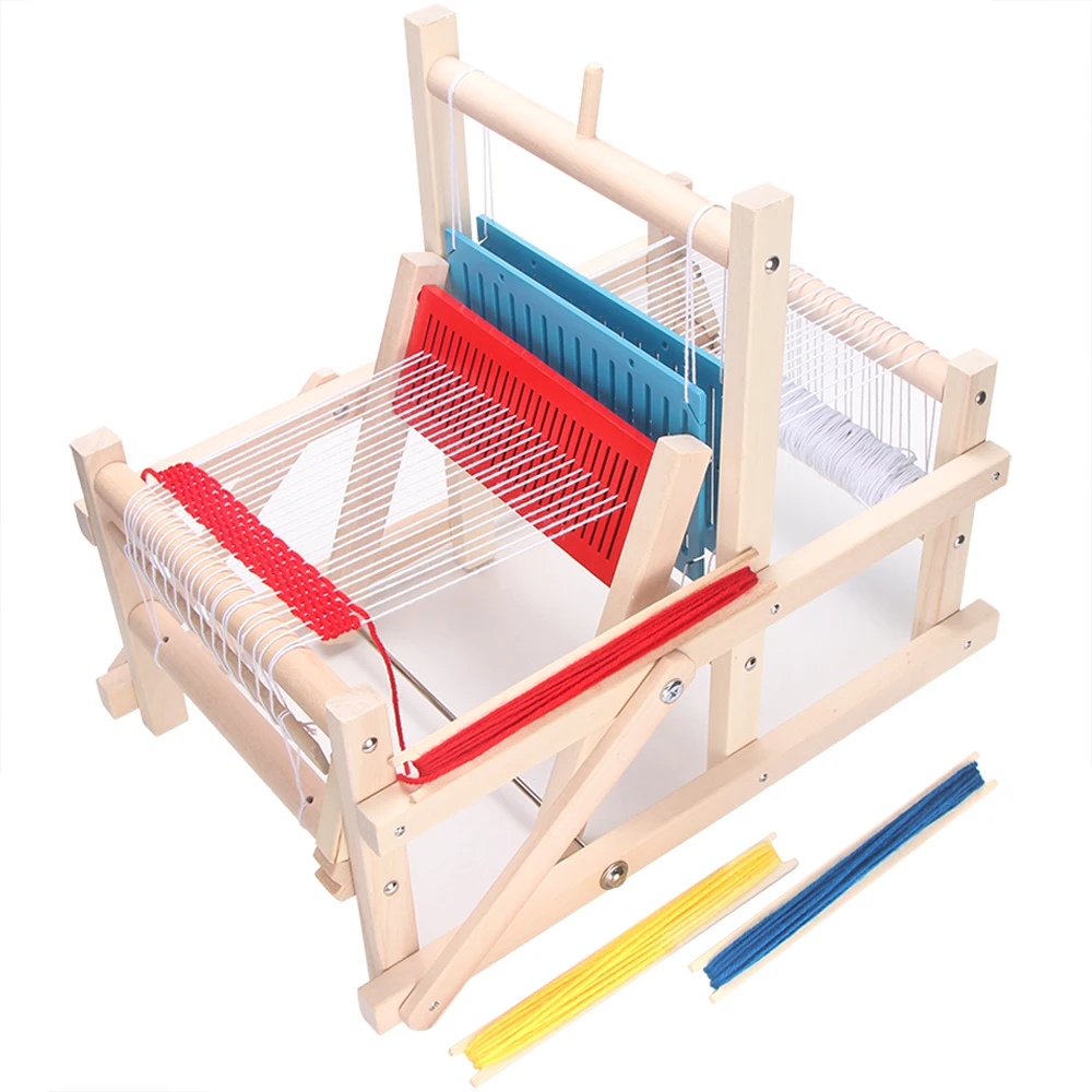 Wooden Handloom Weaving Machine  Wooden Weaving Loom Machine