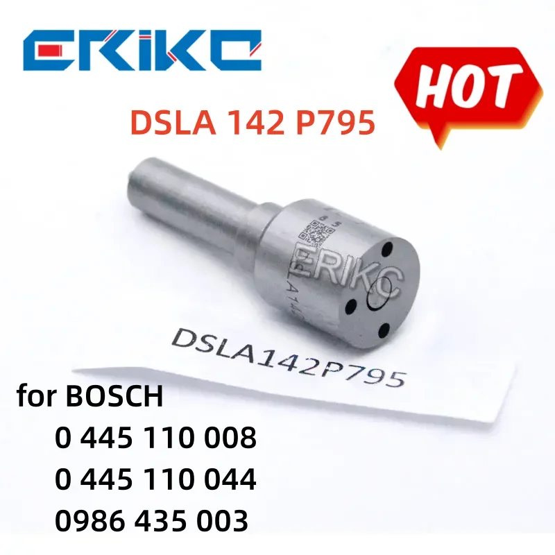 

ERIKC DSLA142P795 Original Injection Parts Nozzles DSLA 142P 795 Fuel Injector Nozzle DSLA 142 P 795 OEM 0433175196