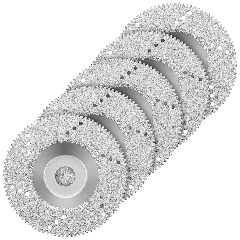 

5 фарфоровый набор из… предметов режущие диски, угловая шлифовальная машина, Алмазное режущее колесо 100 мм/4 дюйма, режущие диски для мраморной плитки, стекла