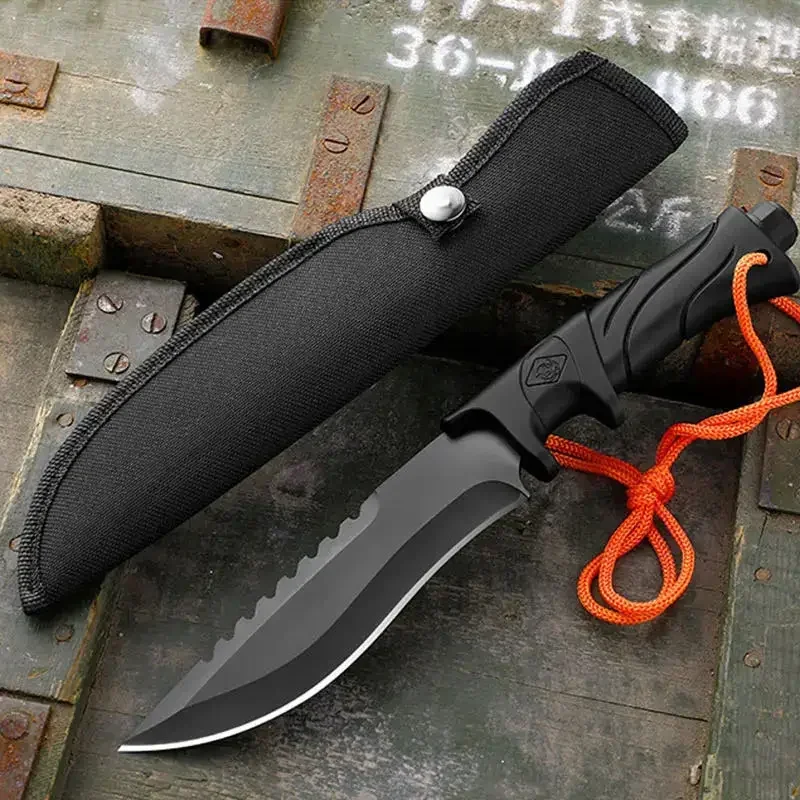 Camping Knife High hardness cutting EDC convenient outdoor fixed blade with sheath survival knife