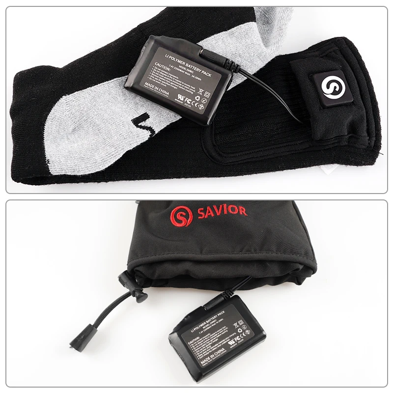 Savior Heat Battery 2200mAh/3000mAh/4400mah Rechargeable for