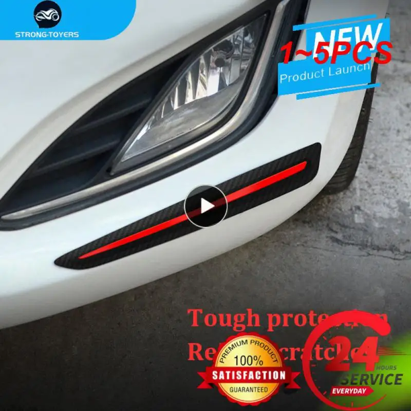 

1-5 шт., мягкая наклейка для защиты бампера от царапин