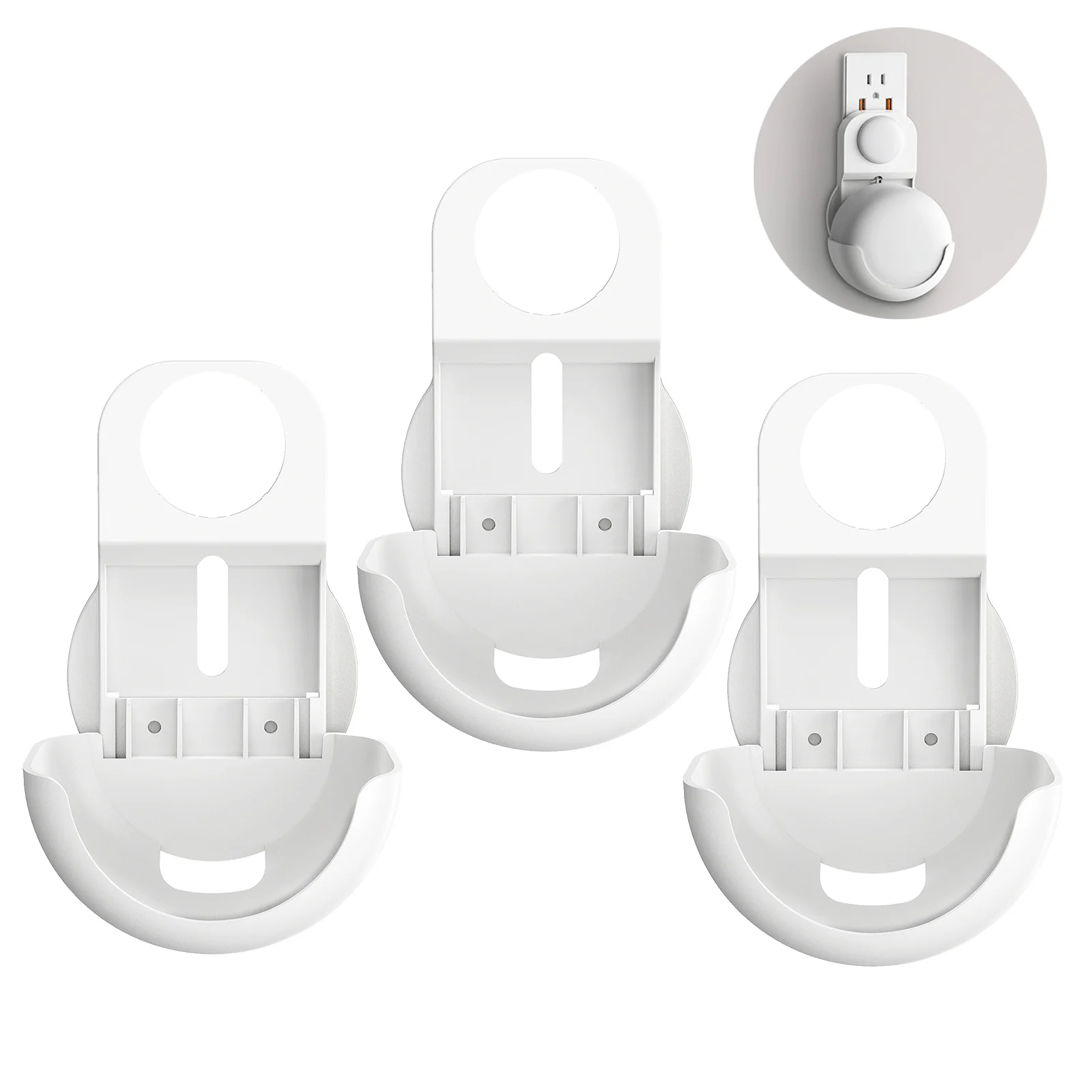Настенный держатель для розеток 1/2/3 шт. подходит только роутеров Google Nest Wi-Fi легко