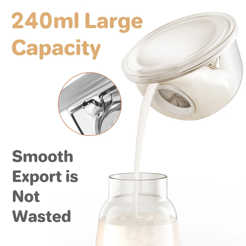 Wearable Electric Breast Pump Automatic Breast Pump 3 Modes & 9 Gears milking machines BPA Free 1PCS