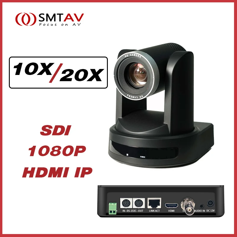 Free Shipping Ndi Sdi Ptz Camera 10x 12x 20x Zoom Live Streaming Camera