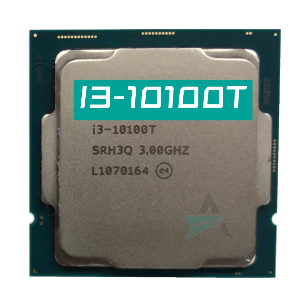 

I3-10100T I310100T SRH3Q 3,0 GHZ 6MB 14NM LGA 1200 CPU I3-10100T Бесплатная доставка