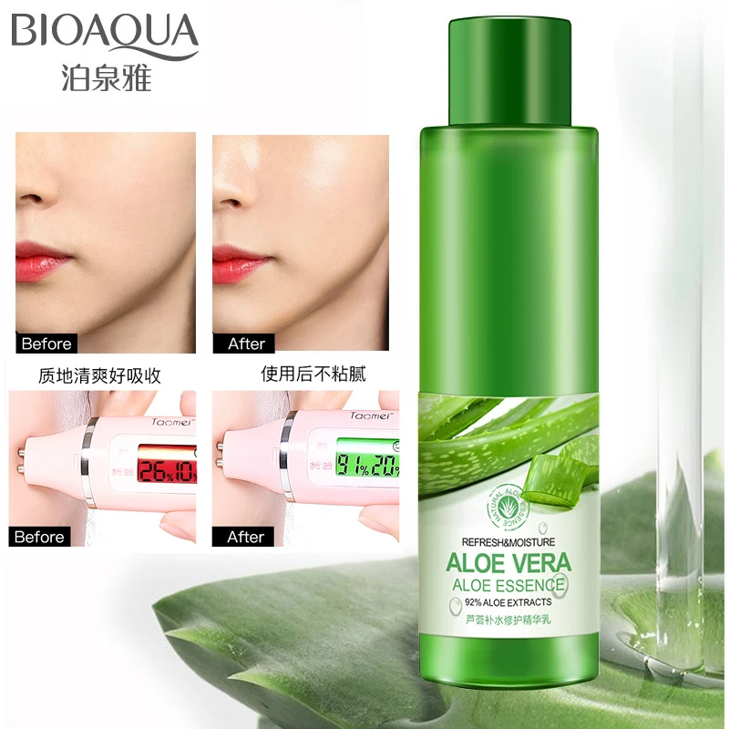 

Natural 92% Aloe Vera Gel Skin Rejuvenation Essence Lotion Moisturizing Emulsion Nourishing Water Lotion Cosmetics