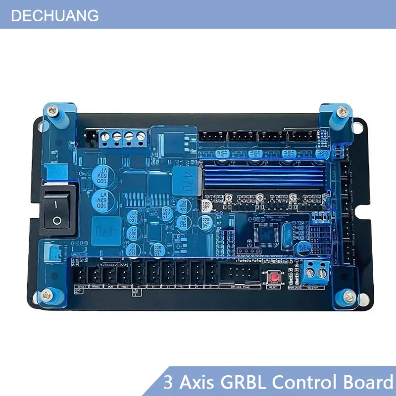 Watris Veiyi USB Motion Controller Kaart CNC - 8x7,7 Cm Met USB Kabel