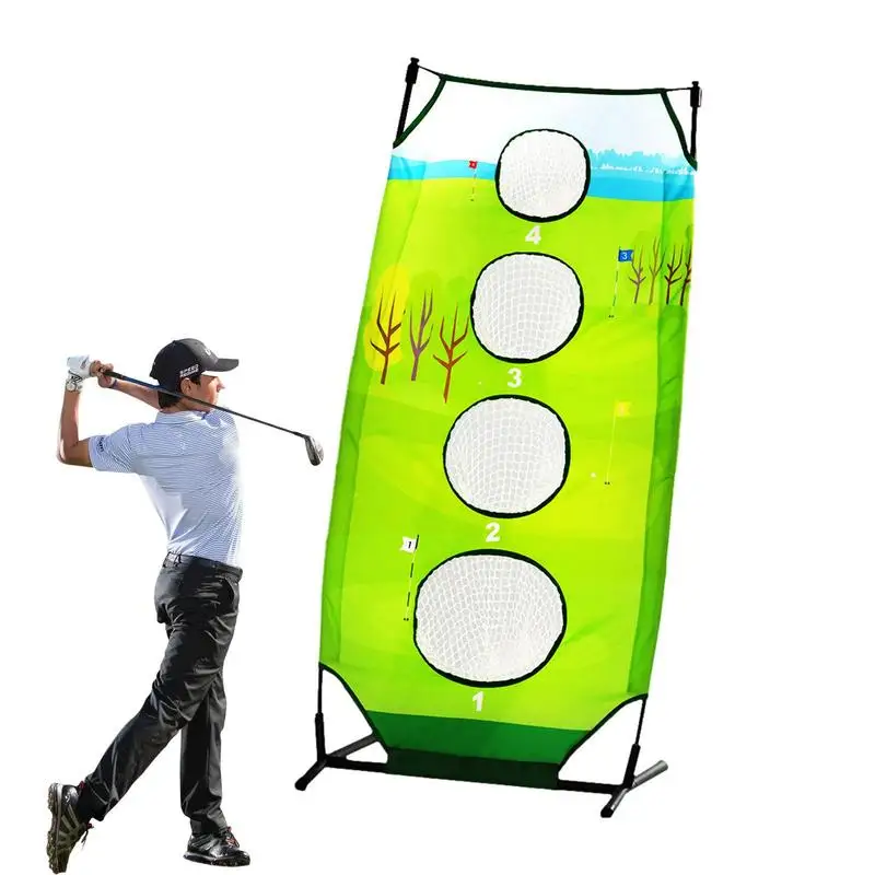 

Golf Net Target Large Chipping Net For Golf Multifunctional Golf Hitting Net With Iron Frame Golfing Target Accessories For Men