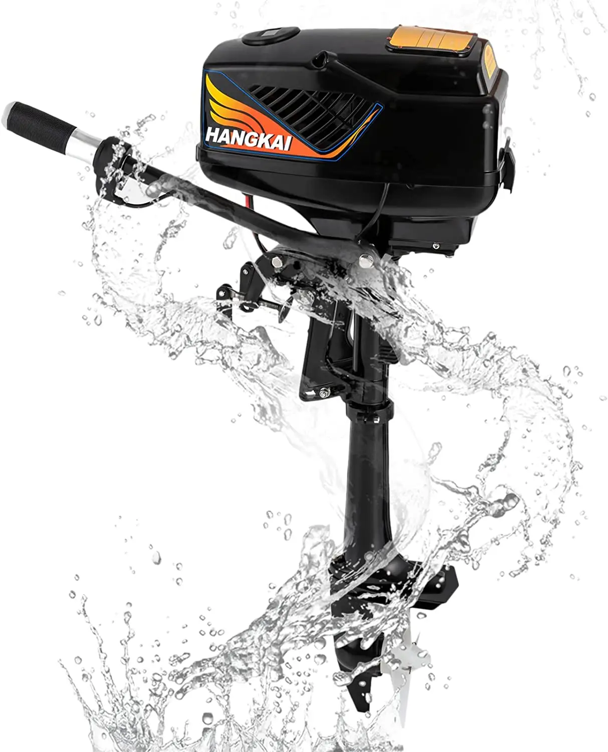 Moteur électrique Hors-bord 48V 1000W + Volant + Direction - Neuf (carton Ouvert)