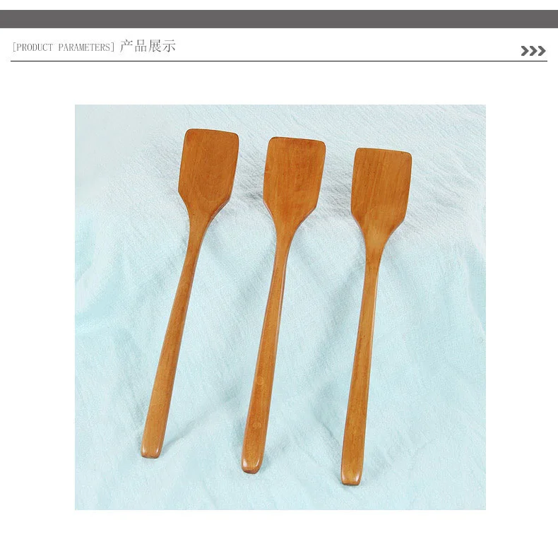 Description Picture 6 of itemMini Small Wooden Spatula Nonstick Fried Egg Steak Wooden Spatula Cooking Spoon BBQ Spatula Natural Kitchen Cooking Spatula