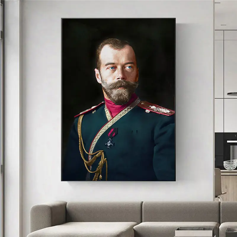 

Настенная картина в виде цветка Николая II из России