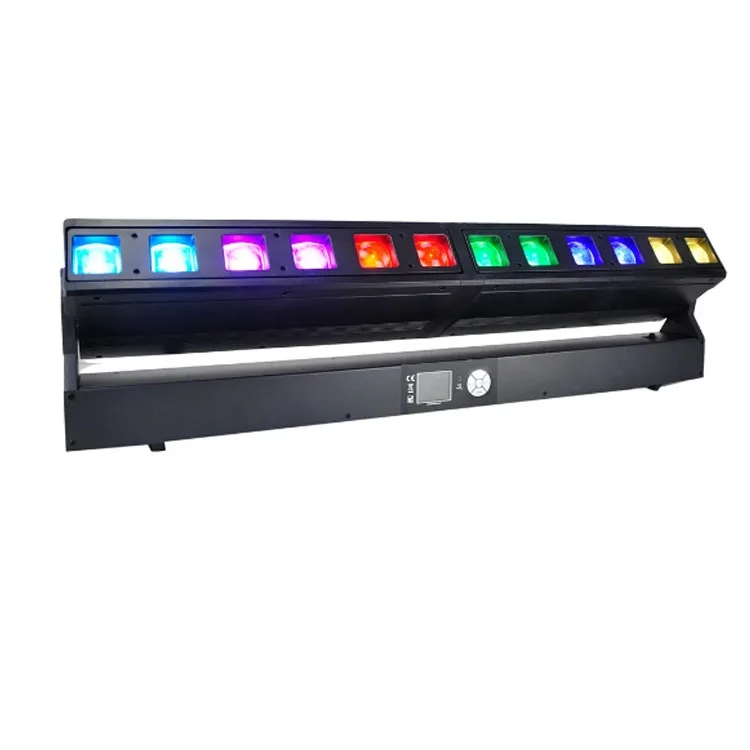 

hot sale 12x40W rgbw 4in1 mix color led zoom moving head stage light beam bar lights