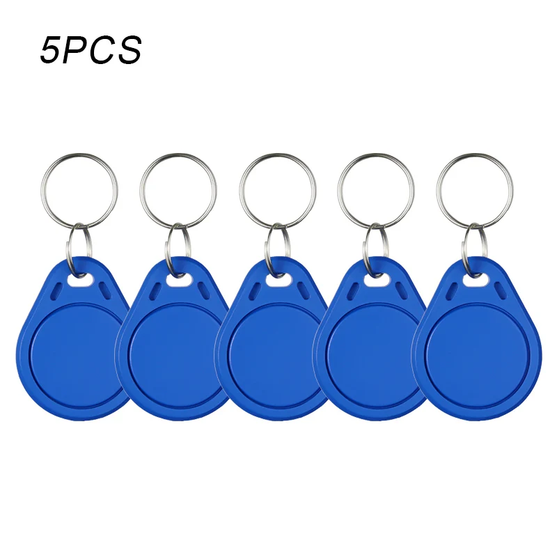 Multi-Colour RFID Replaceable Smart Token Keychain Set