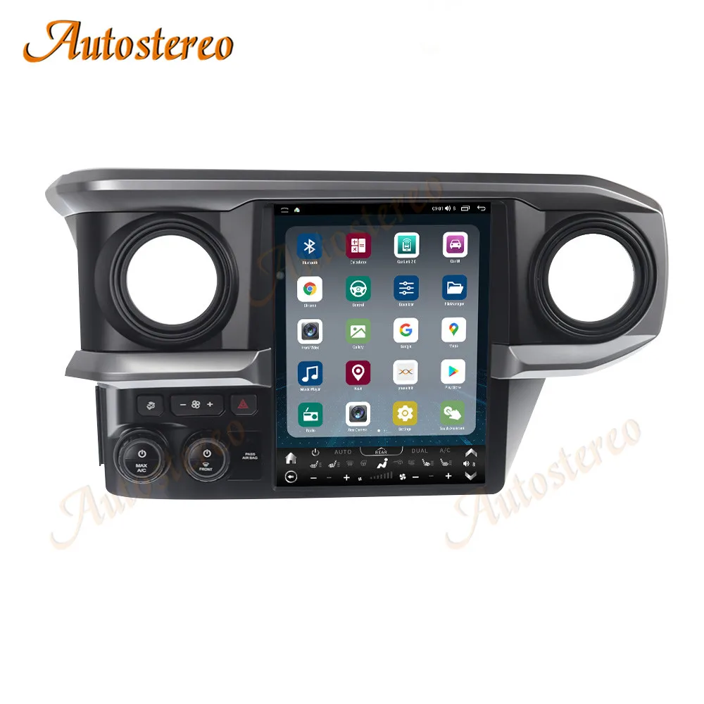 Carplay Auto Stereo Android 13 Tesla Screen For Toyota Tacoma 2016-2021 Car GPS Navigation Multimedia Player Radio Music Satnav