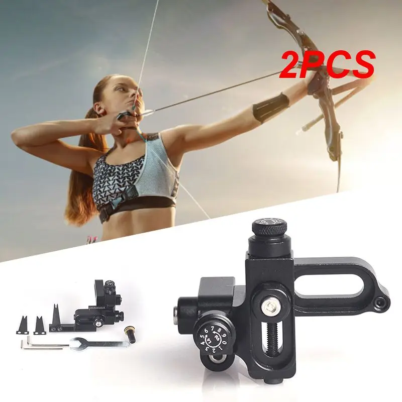 

2PCS Arrow Rest For Compound Bow High-quality Materials Simple Operation Cost-effective Aluminum Alloy Accurate Shrapnel