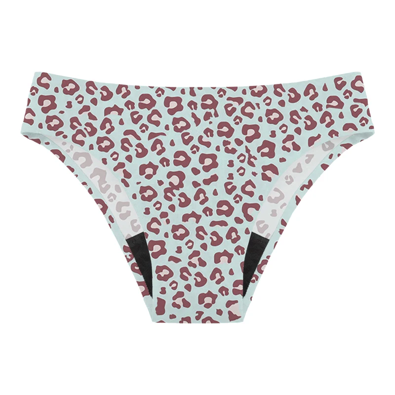 Teenagers Seamless Swimwear Menstrual Panties 4-Layer Leakproof Gilrs Bikini Fast Absorption Summer Beachwear Period Swimsuits 4