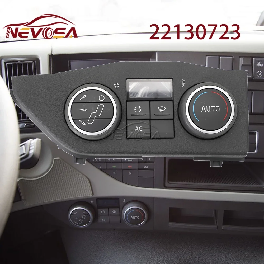 NEVOSA A/C For VOLVO Fmx FM FH4 Truck Cabin Radiator Switch Air-Conditioning Control Panel 22130711 22130720 22130723 22130726