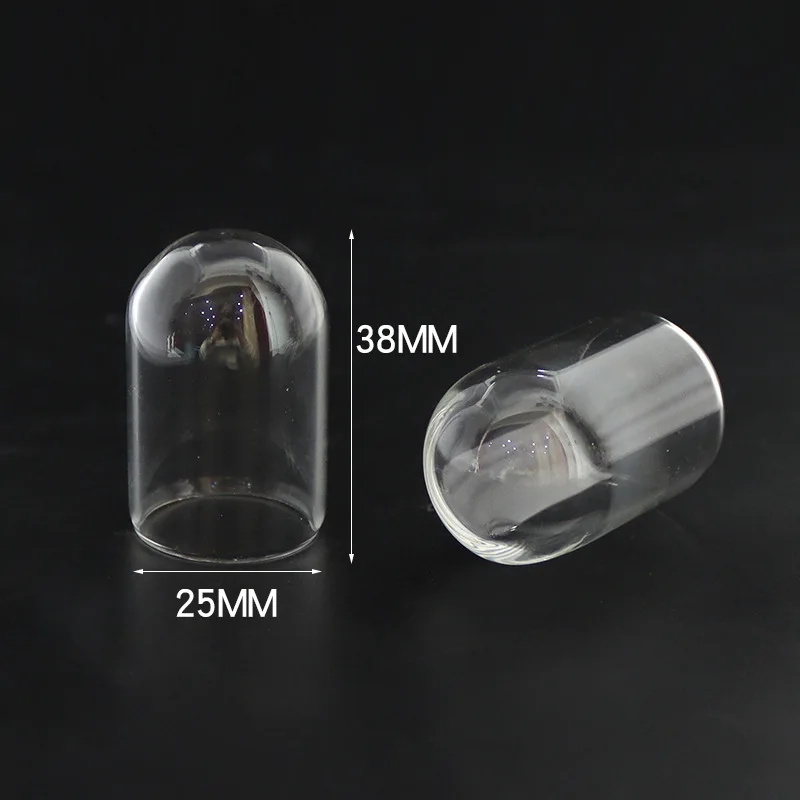 120pcs Mini Glass Dome Cloches Bell Jar Beautifully packaged eternal flowers for Home decoration, Valentine's Day gifts 4