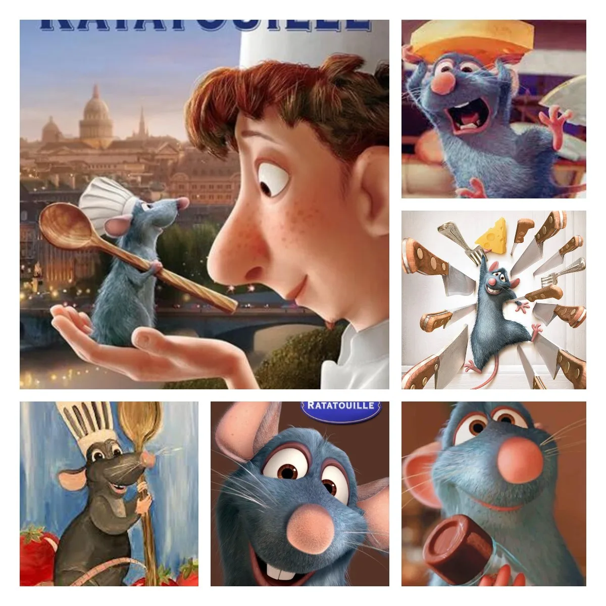 Canvas Painting Disney Ratatouille Wall Art Painting Posters And Prints For Children Room Bedroom Home Decoration Boy Girl Gift