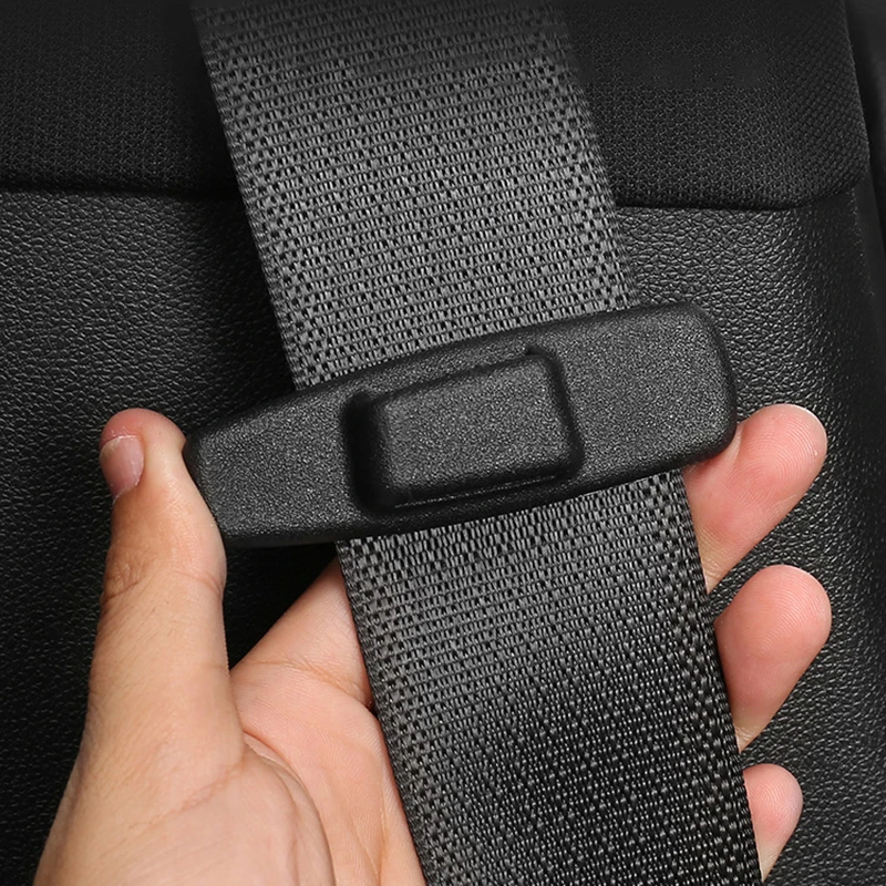 

2PCS Universal Strong Car Safety Belt Protection Clip Plastic Seat Belt Clamp Buckle Adjustment Lock Fastener