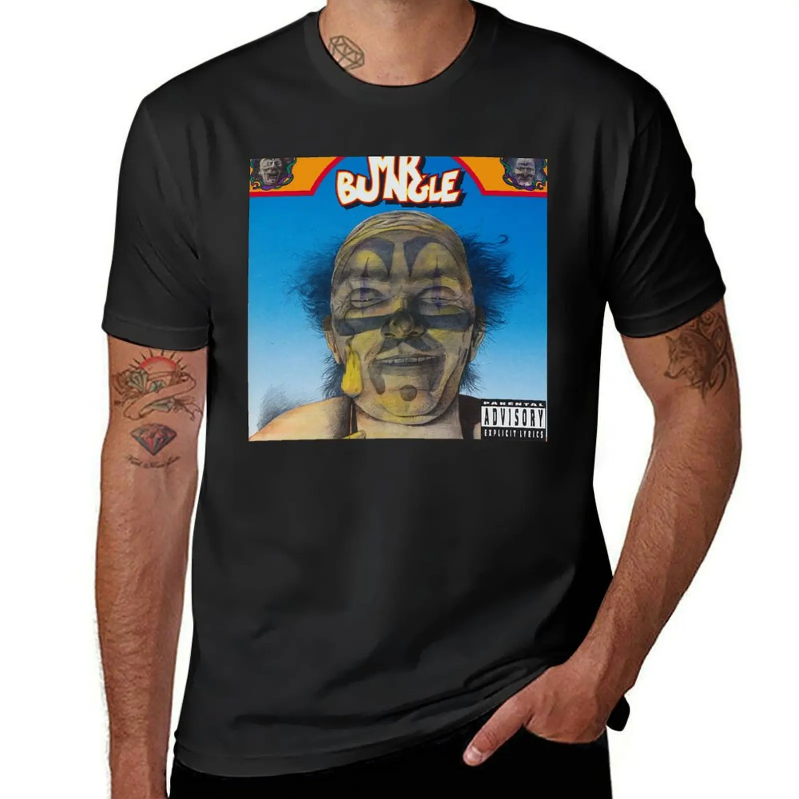 

Новинка, Футболка mr bungle, черные тяжелые мужские футболки для мальчиков