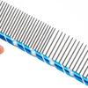 Dog Comb Long Thick Hair Fur Removal Cleaning Brush Stainless Steel Lightweight Pets Cat Grooming Combs for Dogs 16/19/20/25cm 5