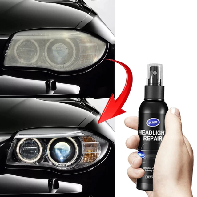 Car Headlight Cleaner 30ml Headlight Lens Restoration Fluid Repair Kit Car  Headlight Polishing Headlight Polish Refurbish Agent - AliExpress