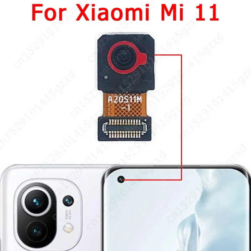 

Оригинальная фронтальная селфи-камера для Xiaomi Mi 11 Mi11, основная фронтальная камера, модуль гибкой камеры, запасные части для ремонта