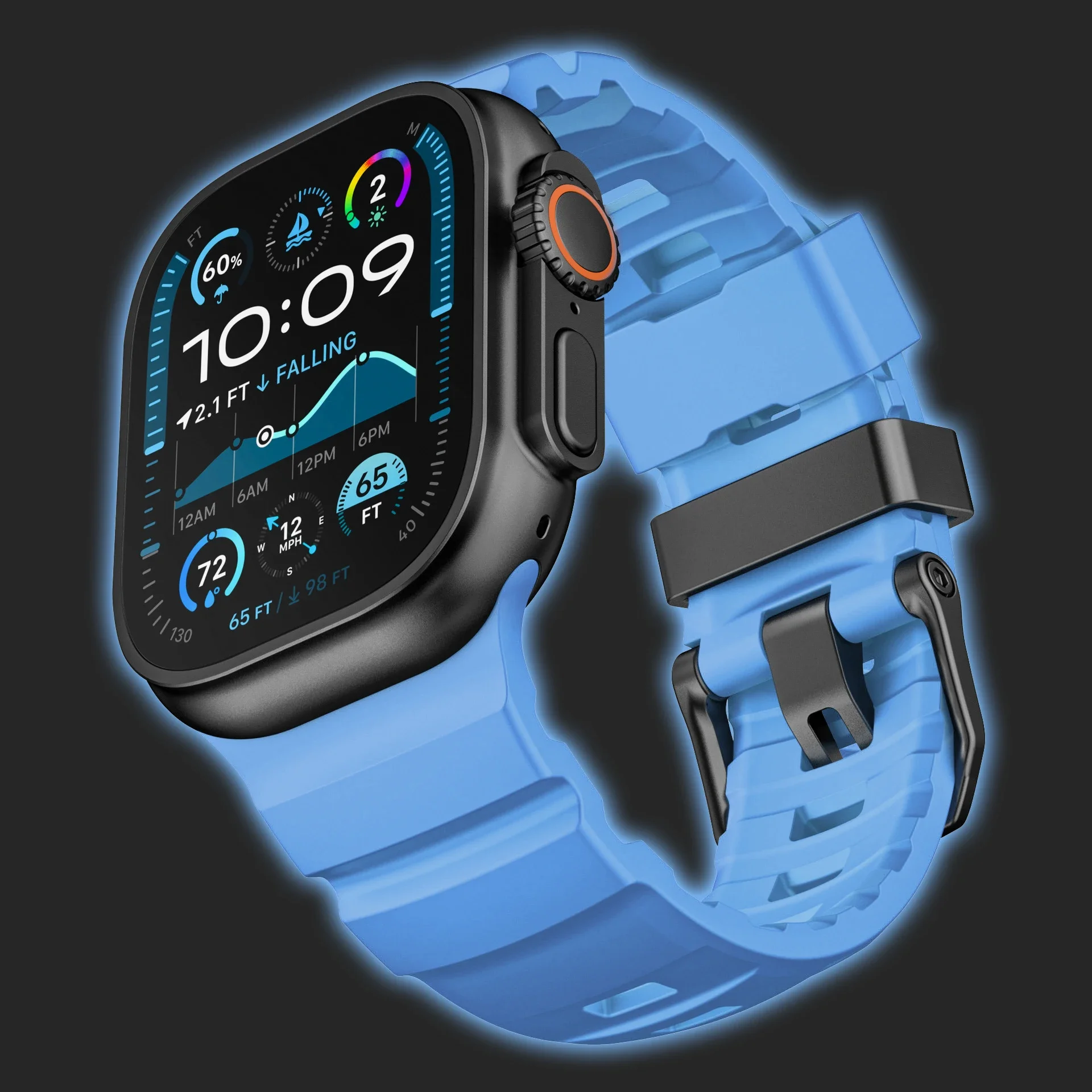 Enhanced Silicone Sports Strap