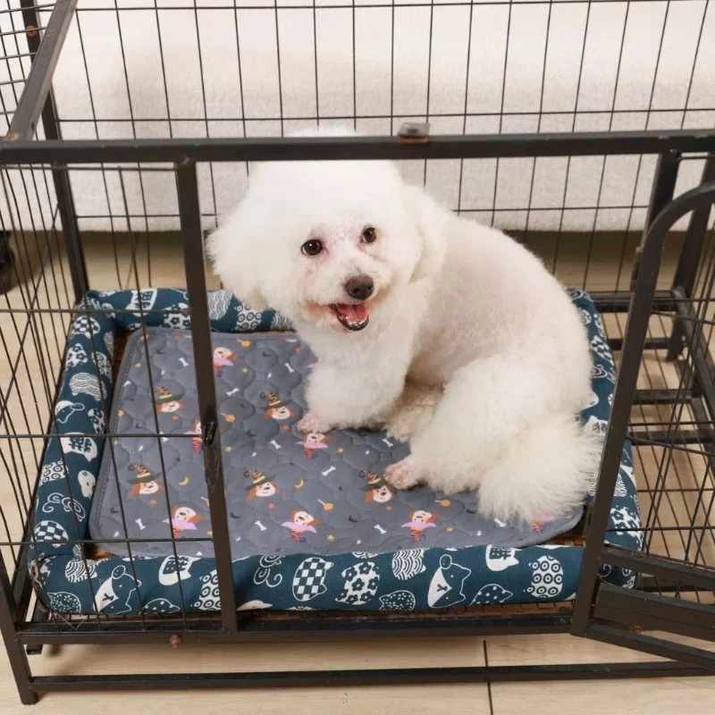Reusable Dog Pee Pad Blanket Absorbent Diaper Washable Puppy Training Pad Pet Bed Urine Mat for Pet Car Seat Cover Pet Bed New 4