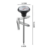 Stainless Steel Coffee Temperature Meter Probe 0~100℃ Thermometer for Coffee Pot Milk Frothing Jug Cafe Kitchen Measuring Tools 6
