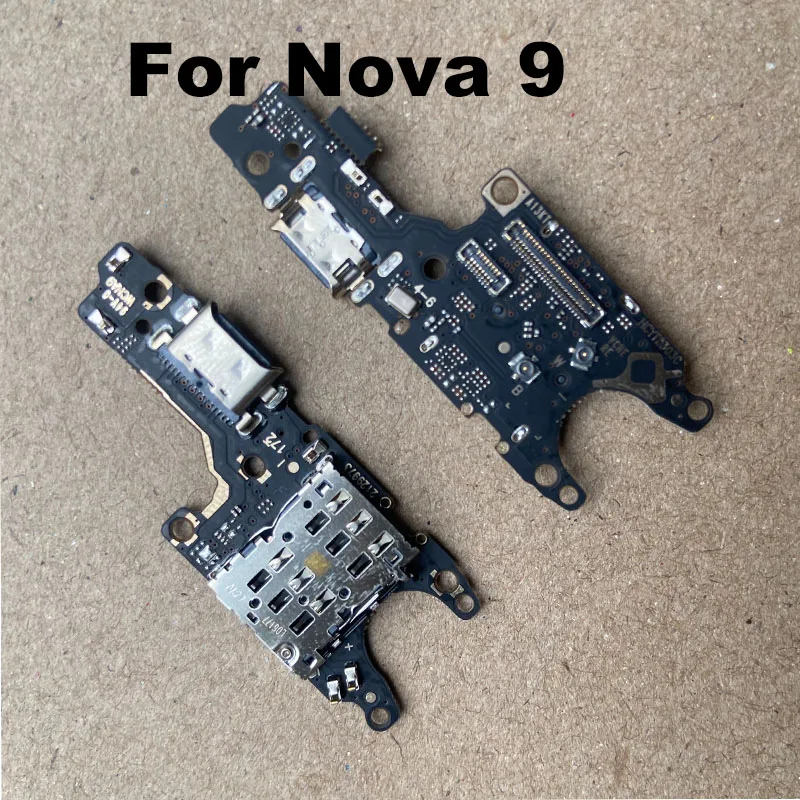 

For Huawei Nova 9 USB Charging Dock Port Board Mic Microphone Connector Fast Flex Cable Repair Parts Global With IC
