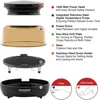 Toaster Oven Convection Top & Grill Bottom for Surround Cooking, Cook Frozen or Fresh, Smart 4